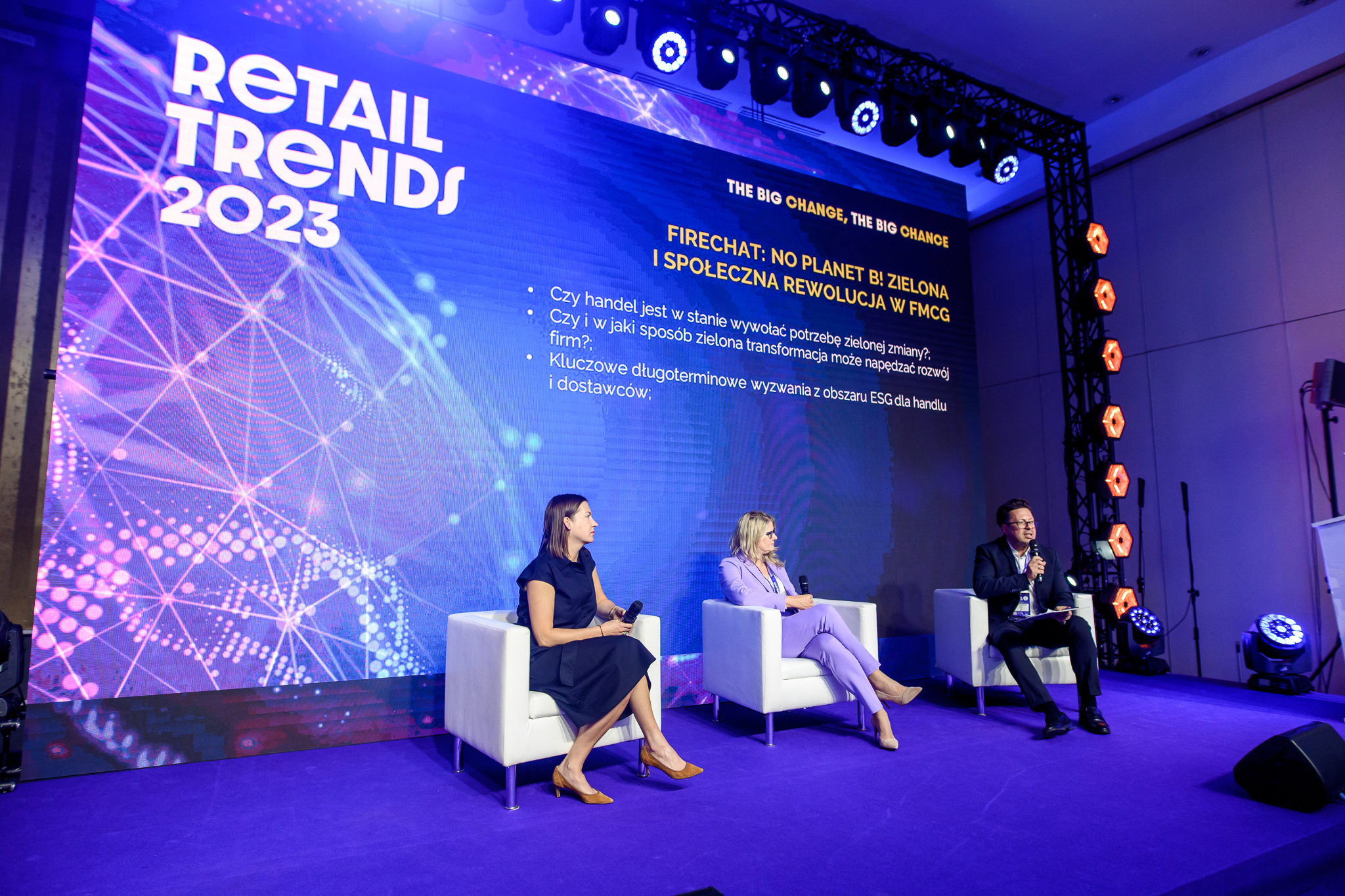 Firechat: No Planet B! Zielona i społeczna rewolucja w FMCG podczas kongresu Retail Trends 2023